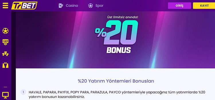 TrBet Payco Ödeme Yöntemi