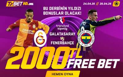 TrBet’ten Derbiye Özel Tek Maçlık Free Bet Fırsatı