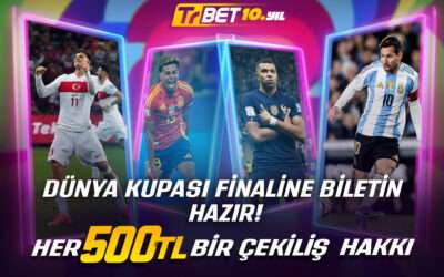 Her 500 TL Bir Şans: TrBet Ödül Havuzu ile 10 Milyon TL Ödül!